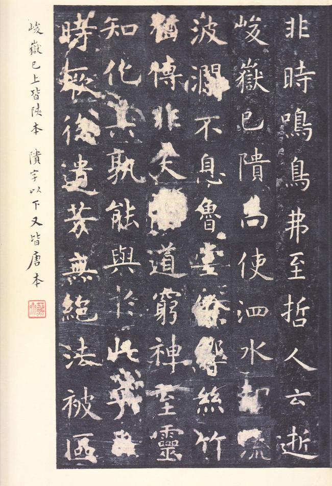 孔子庙堂碑-唐本