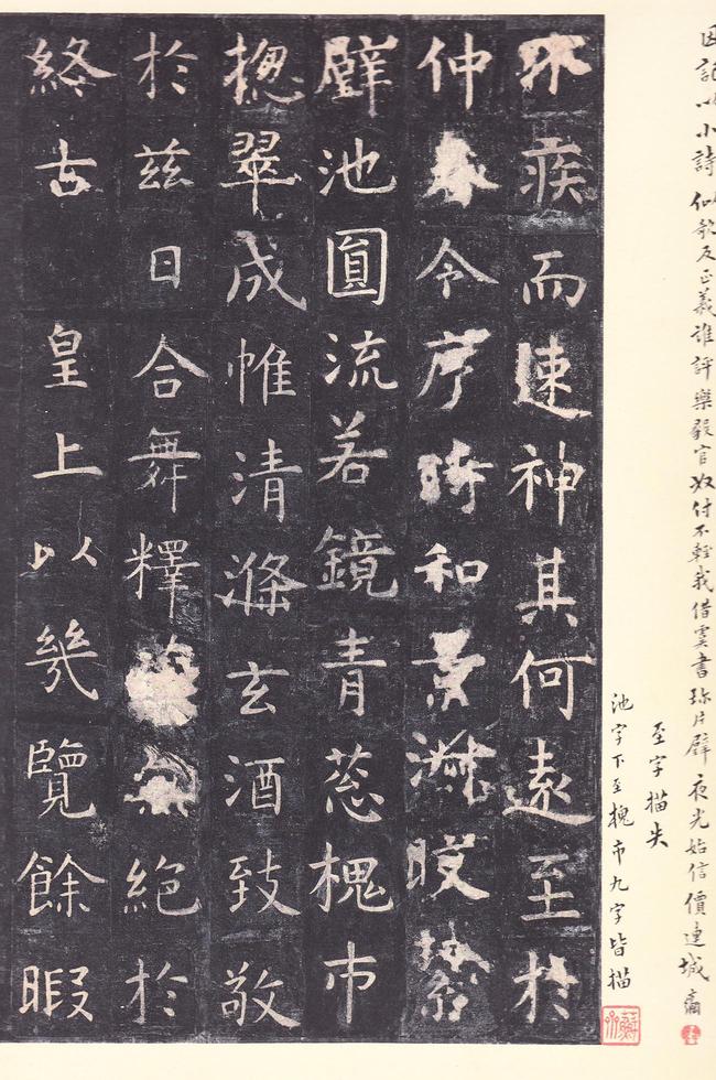 孔子庙堂碑-唐本